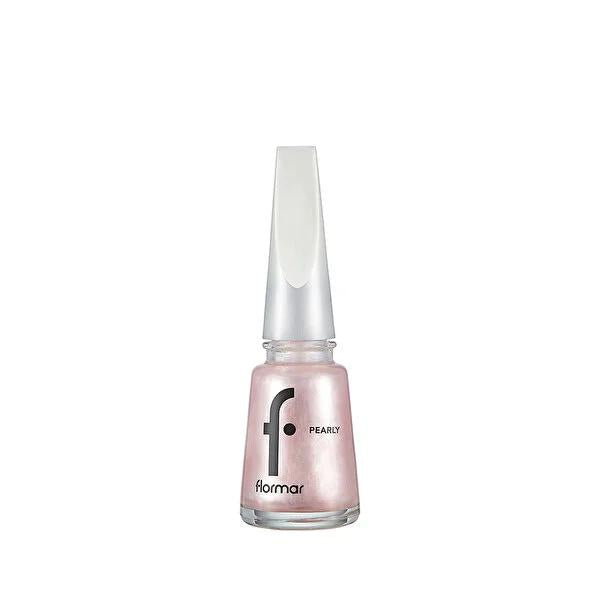 Flormar Pearly Nail Polish 103 - Quick Drying, Lustrous Finish, 52 Color Options