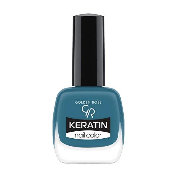 Golden Rose Keratin Nail Polish - Long Lasting Nail Color Enriched with Keratin