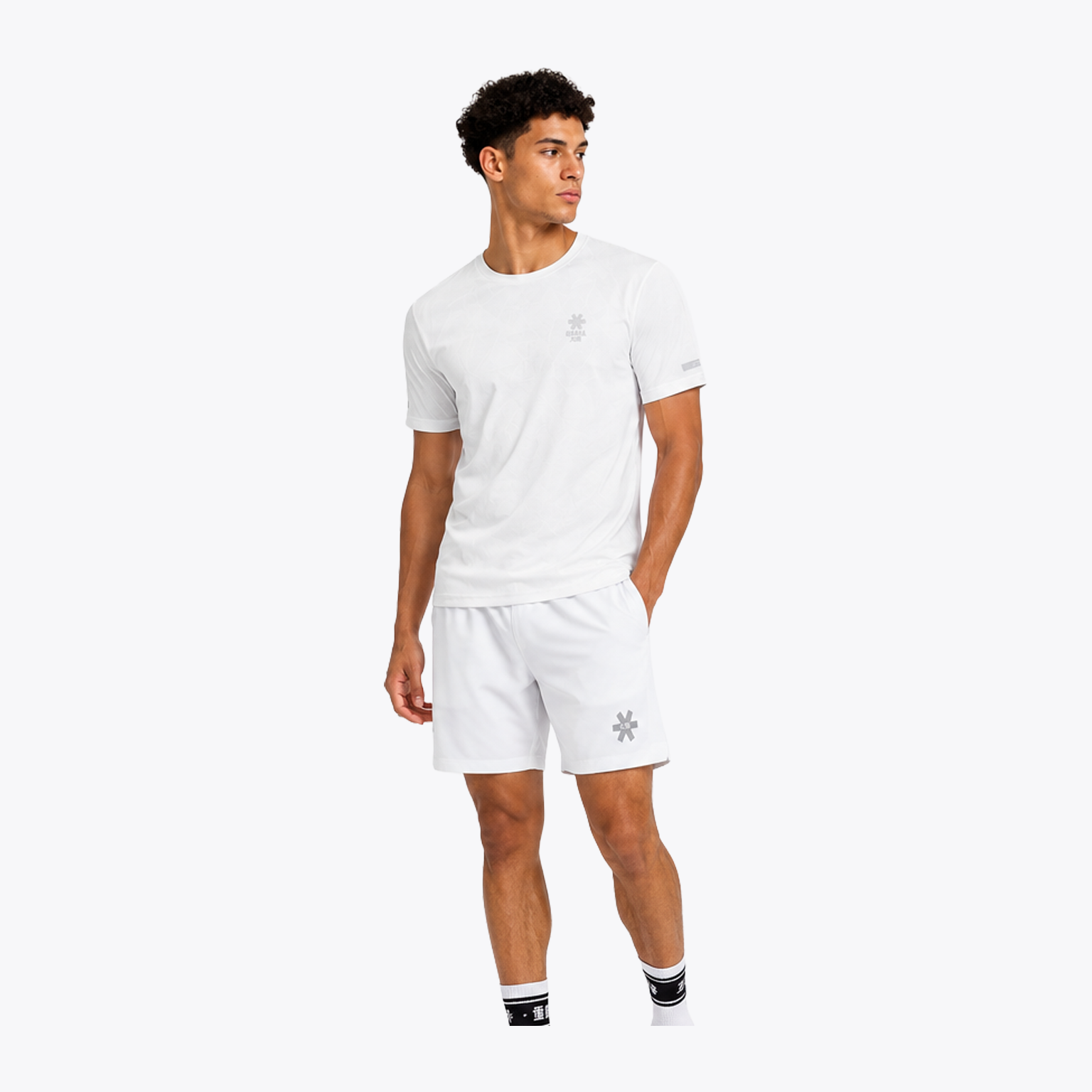 Osaka Men Training Tee Mesh | White