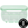Sephora Collection Large Supplement Organizer: Portable Pill Case with 6 Compartments for Vitamins & Daily Medicine - Travel Friendly