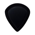 Black Obsidian Volcanic Glass Stone Guitar Or Bass Pick - 3.0 mm Ultra Heavy Gauge - Jazz Shape - Specialty Handmade Gemstone Exotic Plectrum
