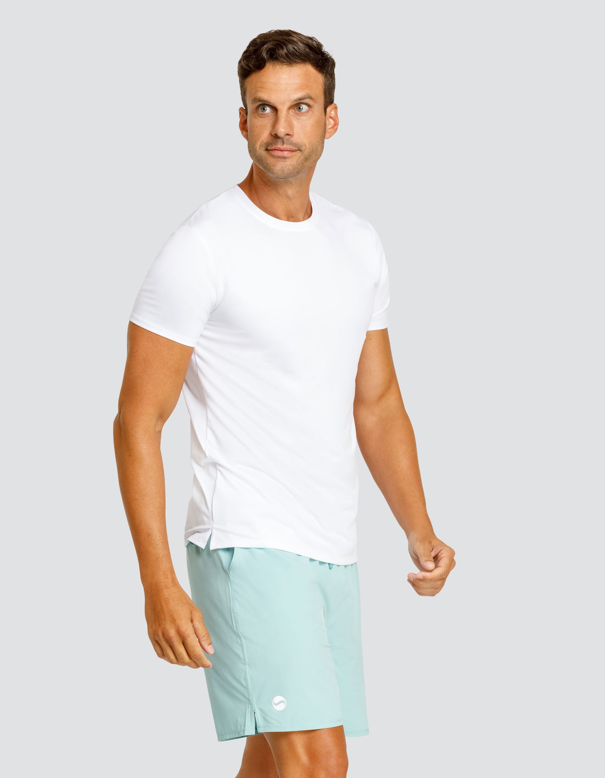Ben Short Sleeve Top - Chalk White