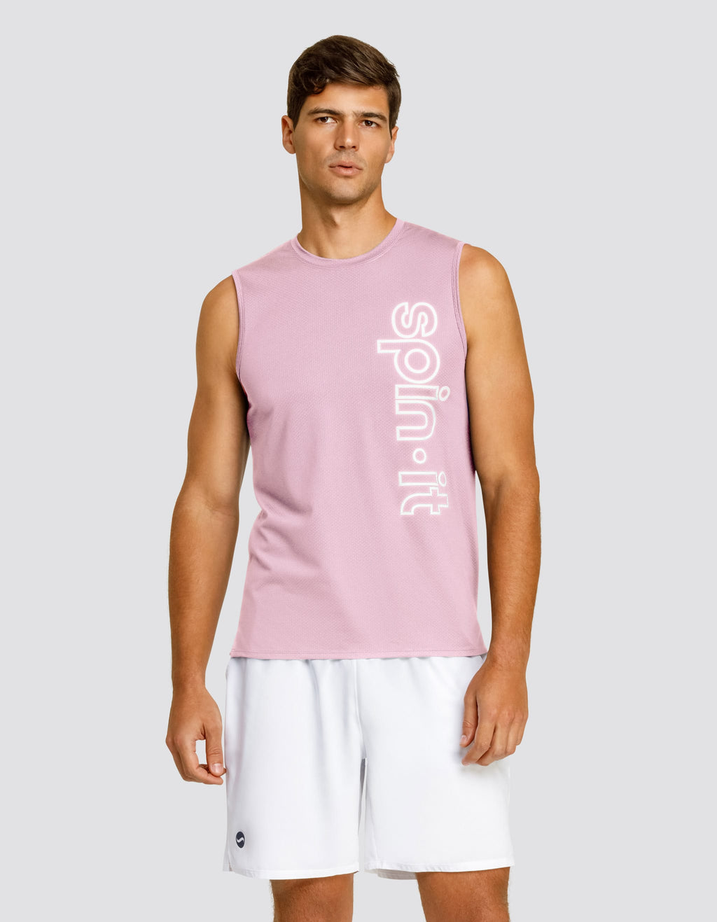 Josh Muscle Tank - Lavender Mist