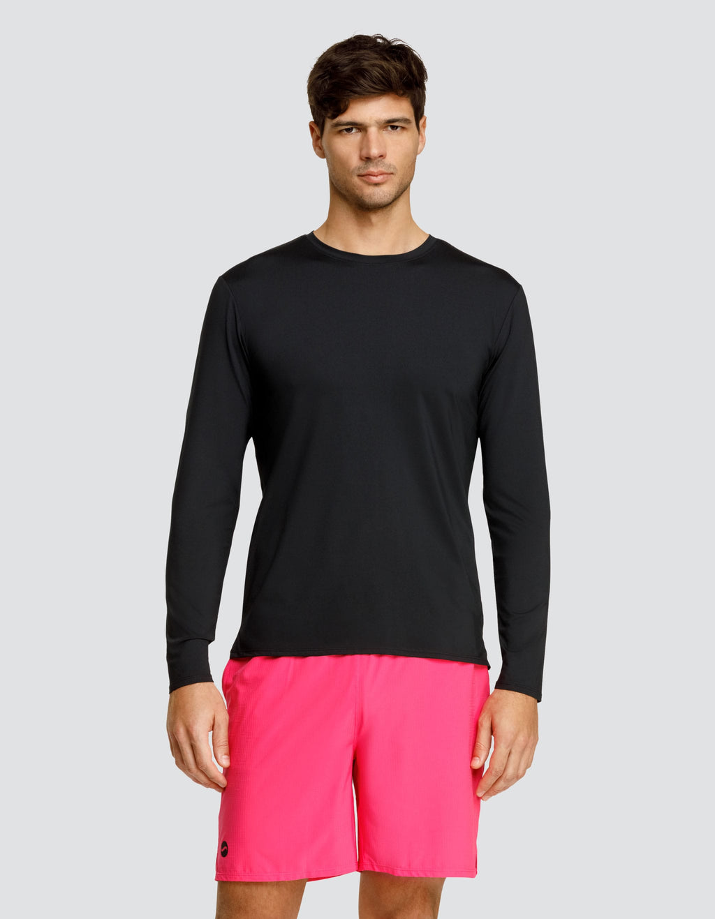 Henry Long Sleeve Top - Onyx Black