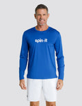 Henry Long Sleeve Top - Monaco Blue