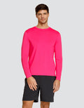 Henry Long Sleeve Top - Vivid Pink