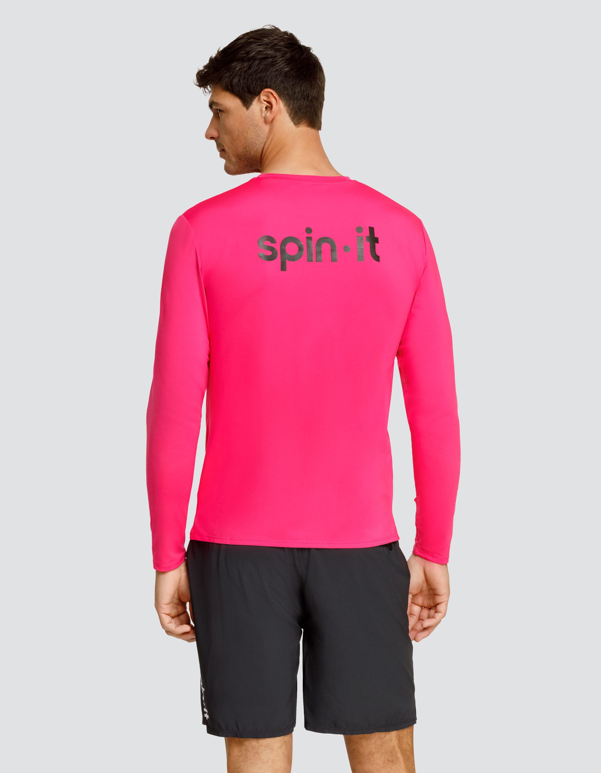 Henry Long Sleeve Top - Vivid Pink
