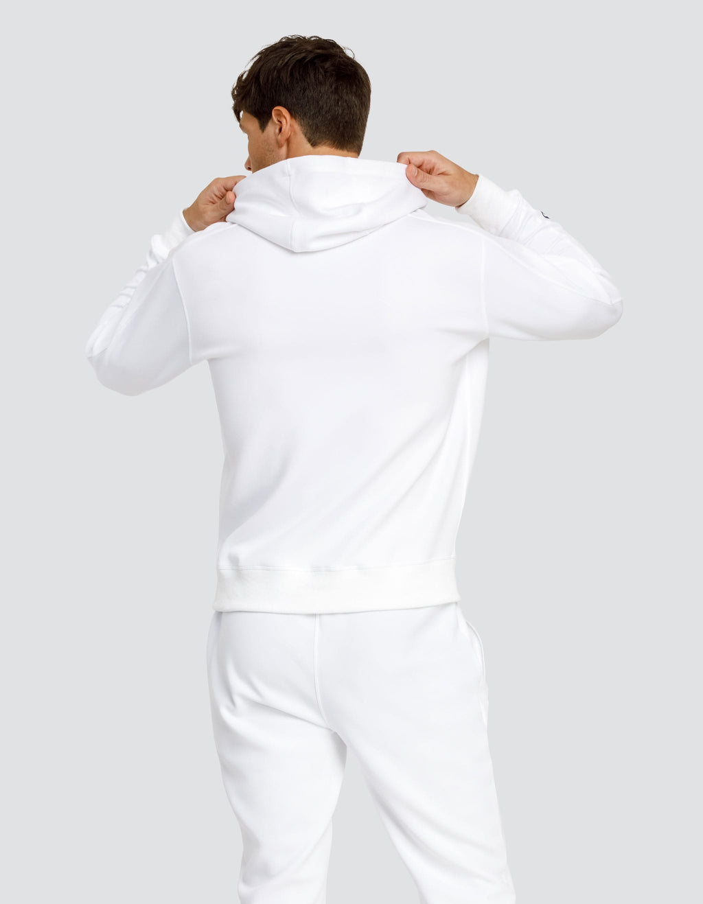 Vader Hooded Sweatshirt - Chalk White