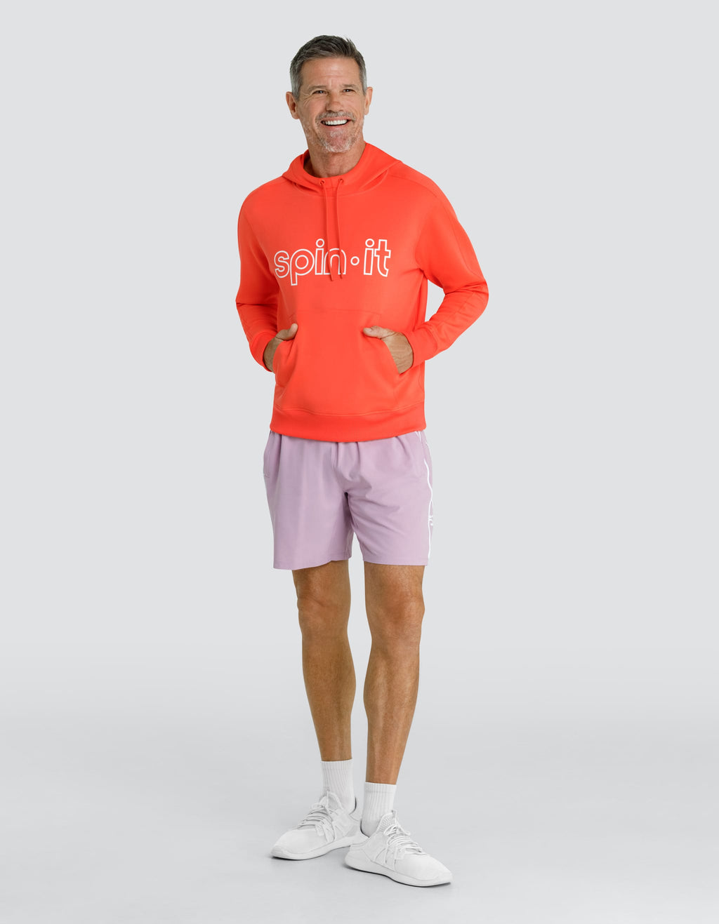 Vader Hooded Sweatshirt - Hot Coral