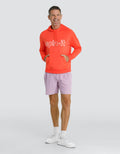 Vader Hooded Sweatshirt - Hot Coral