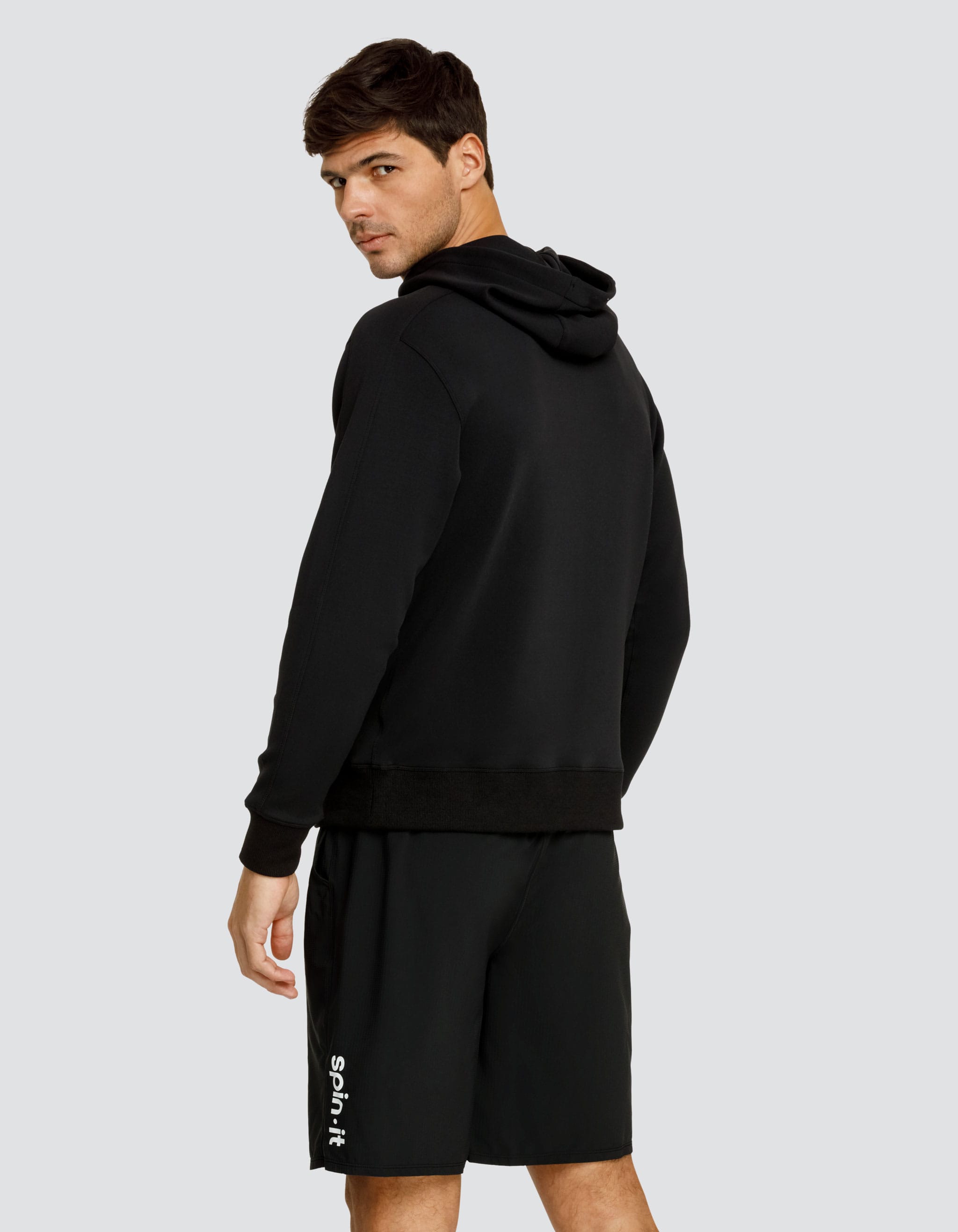 Vader Hooded Sweatshirt - Onyx Black
