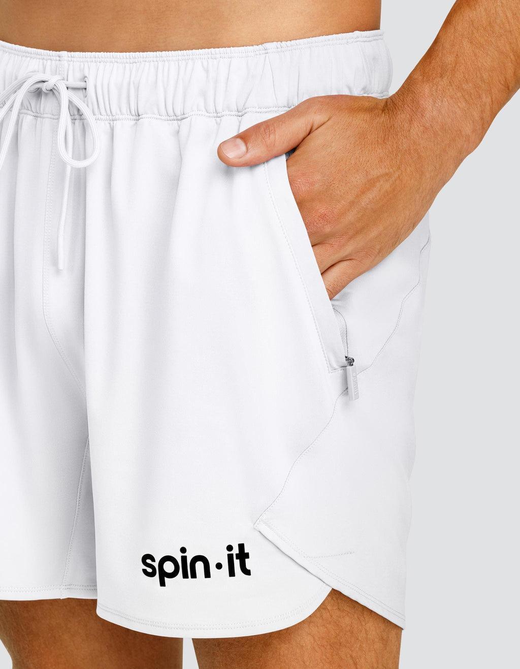 Thierry 6" Short - Chalk White