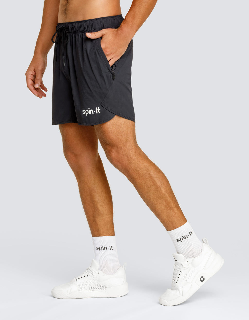 Thierry 6" Short - Onyx Black