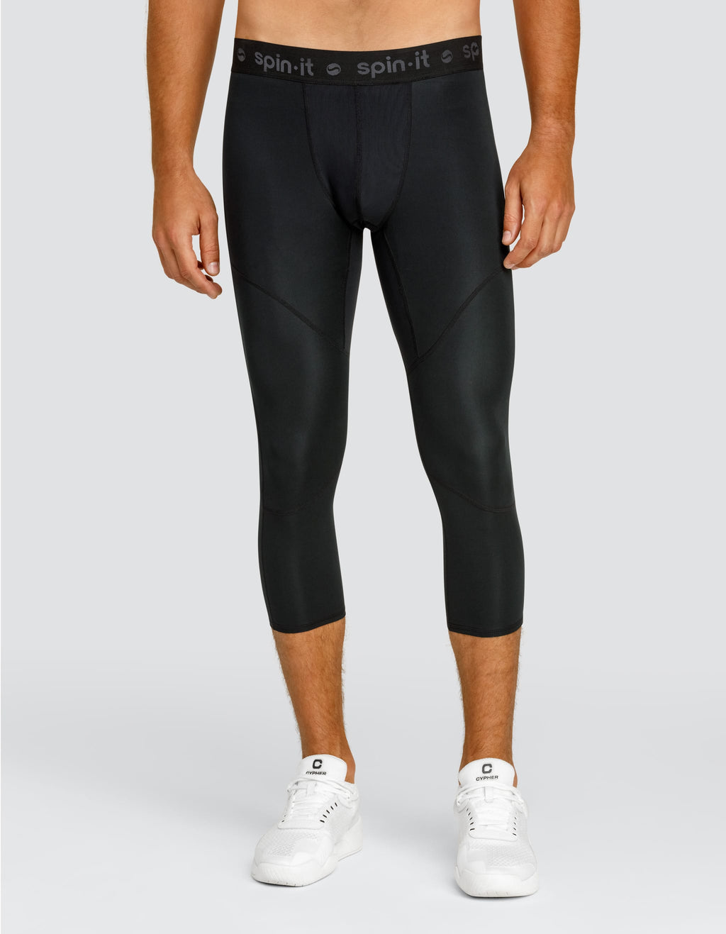 Diego 20" Leggings - Onyx Black