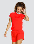 Baseline Short Sleeve Top - Flamenco