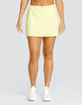 Ottie 14.5" Skort - Fresh Lemon