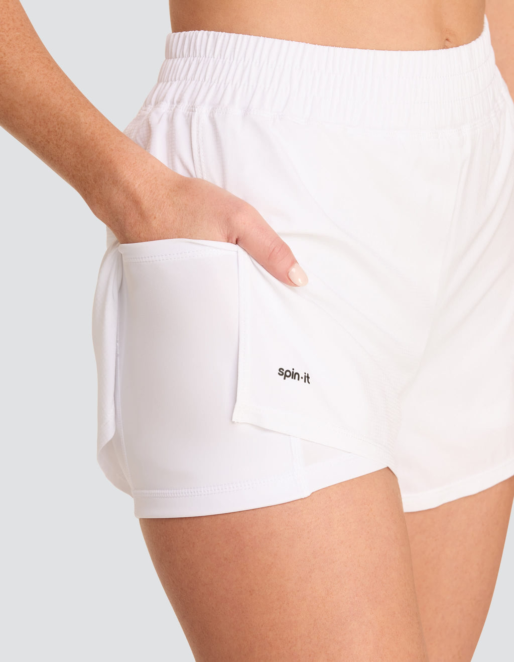 Lavelle 2.5" Short - Chalk White