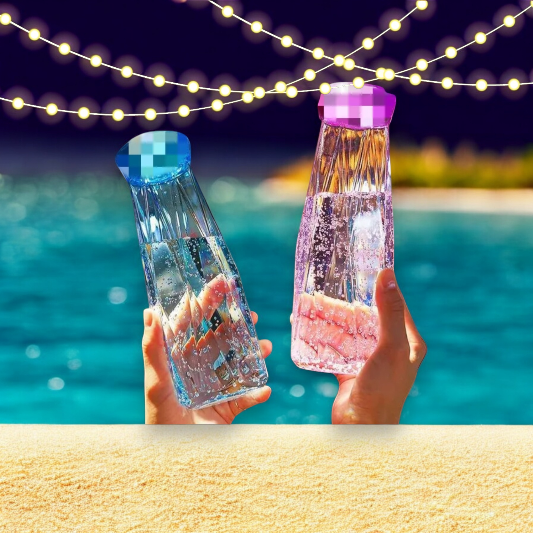 Water bottles