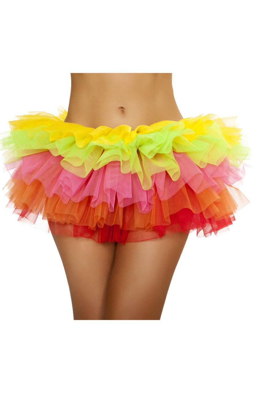 Ruffled Mini Petticoat