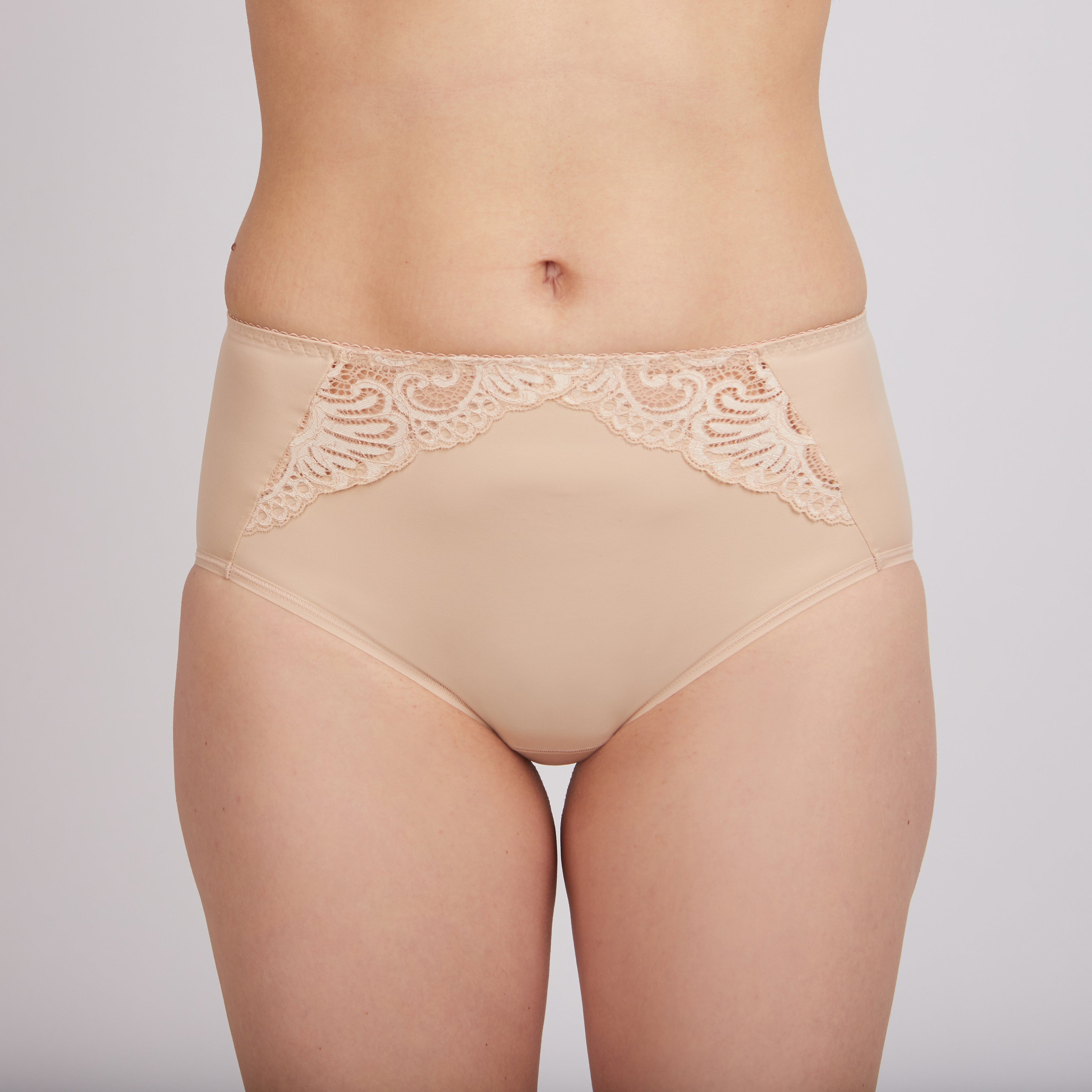 Cotton Panties Milavitsa 230200 - High-Waisted Slip