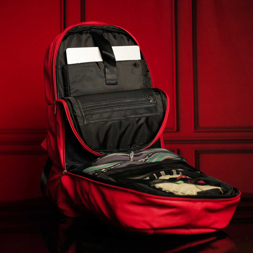 Red Leather Patented Shoe Bag (XL Design) *Holds Size 17