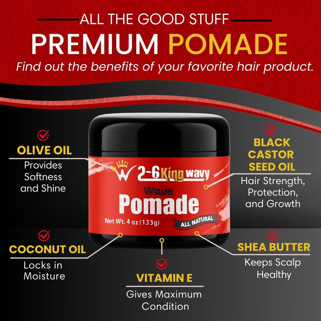 360 Wave Pomade for Hold, Shine & Moisture