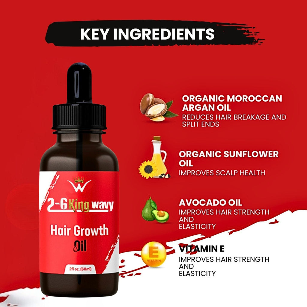 Hair Growth Oil for Scalp, Waves & Coarse Hair