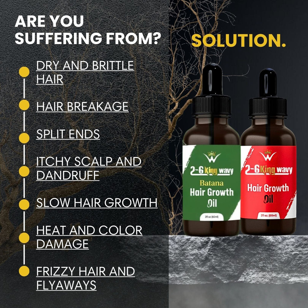 Hair Growth Oil for Scalp, Waves & Coarse Hair