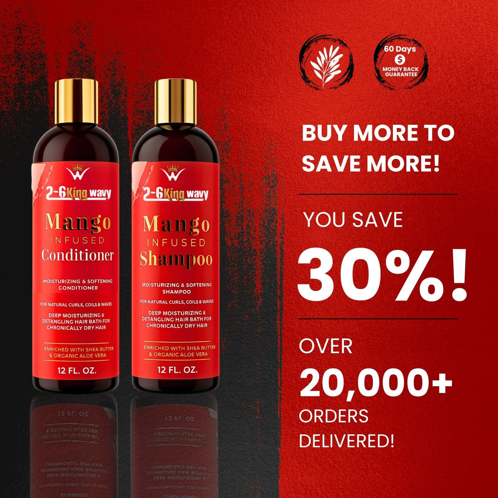Mango Shampoo & Conditioner Duo for Dry Hair