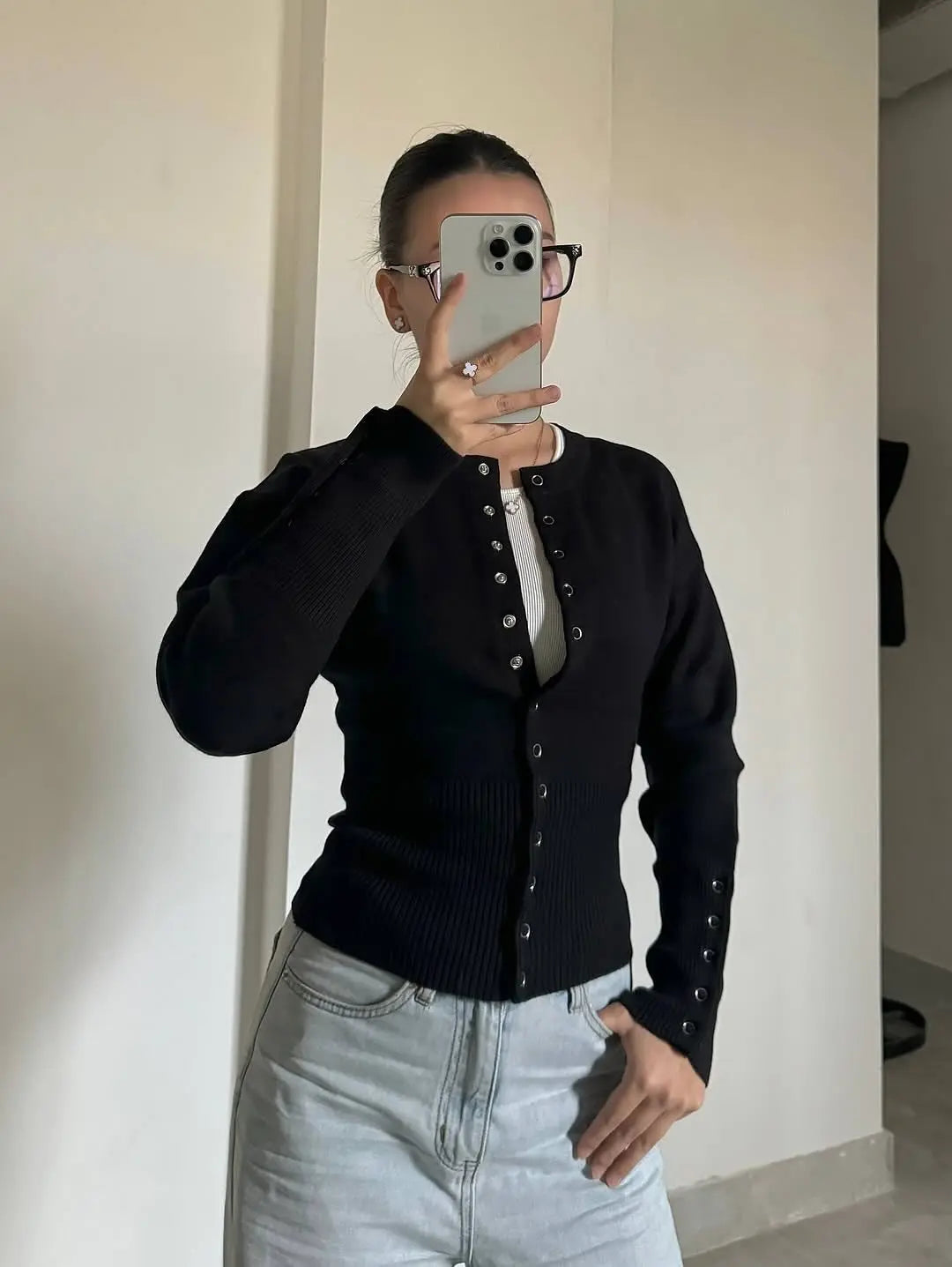 Pink Twist Cotton Long Sleeve Knitted Cardigan Women Simple Button Casual Preppy Style Jumper Sweet Cute Simple Sweater Top New