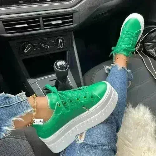 Flat Womens Sneakers Casual Platform Women's Shoes