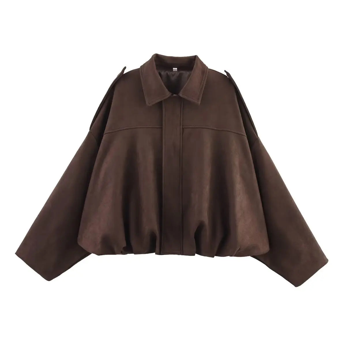 Vintage Women Green Oversize Bomber Jackets 2026 Fashion Ladies Elegant Loose Soft Outfits Jacket for Party Female Chic Clothes