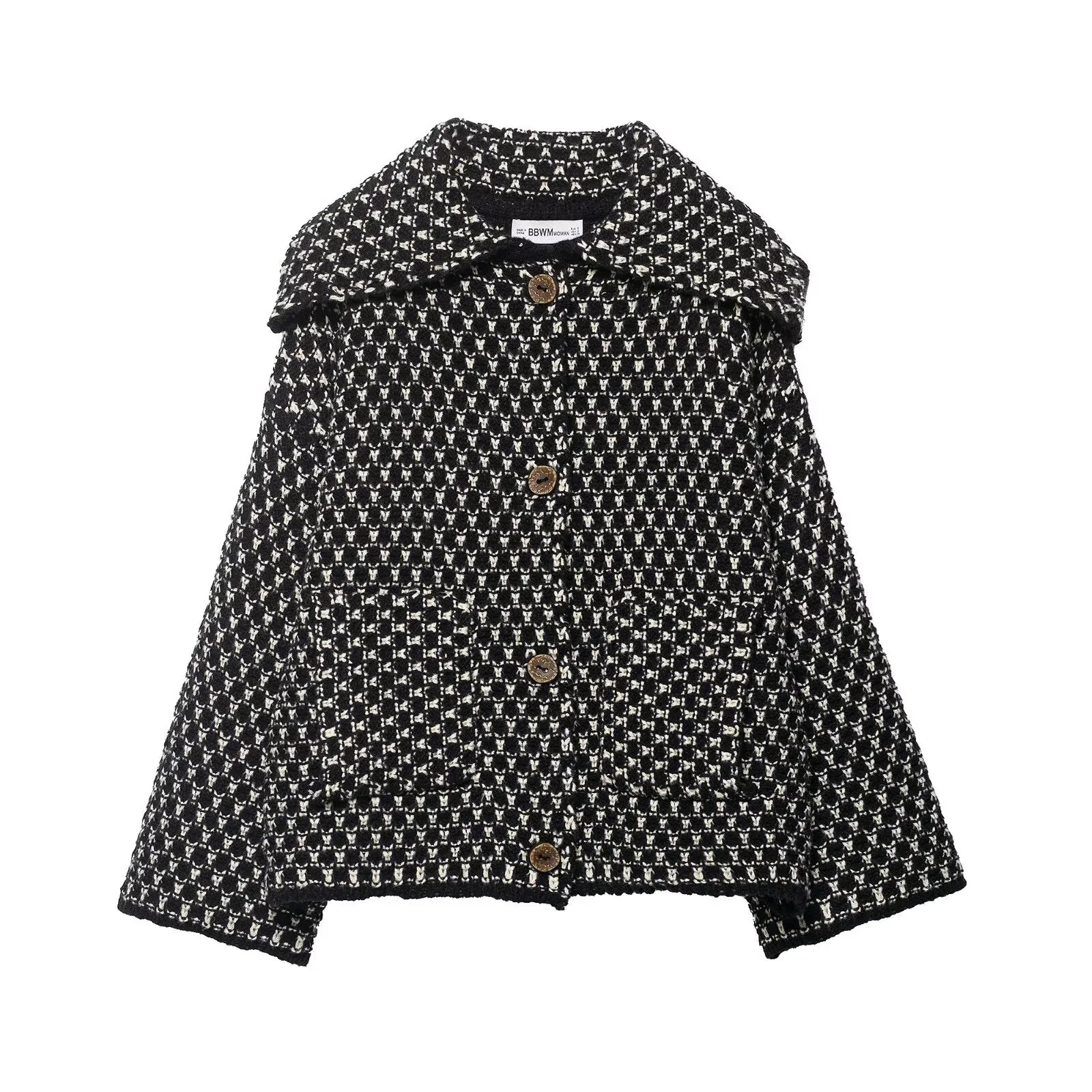 Korean style women's autumn and winter 2025 new loose and slimming casual knitted cardigan temperament jacket