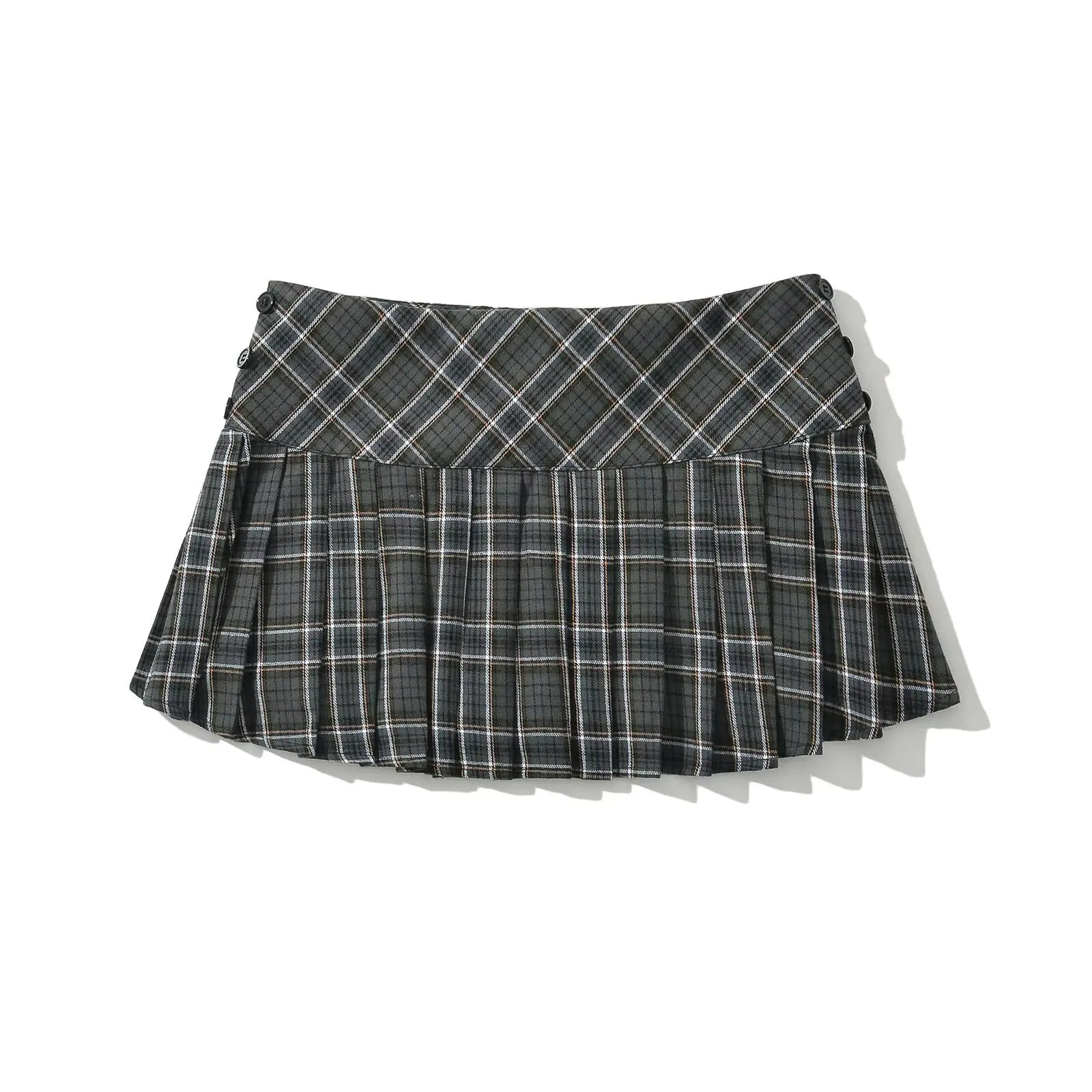 Summer Mini skirts for woman vintage korean fashion plaid skirts for women y2k skirts pleated red plaid skirts preppy style