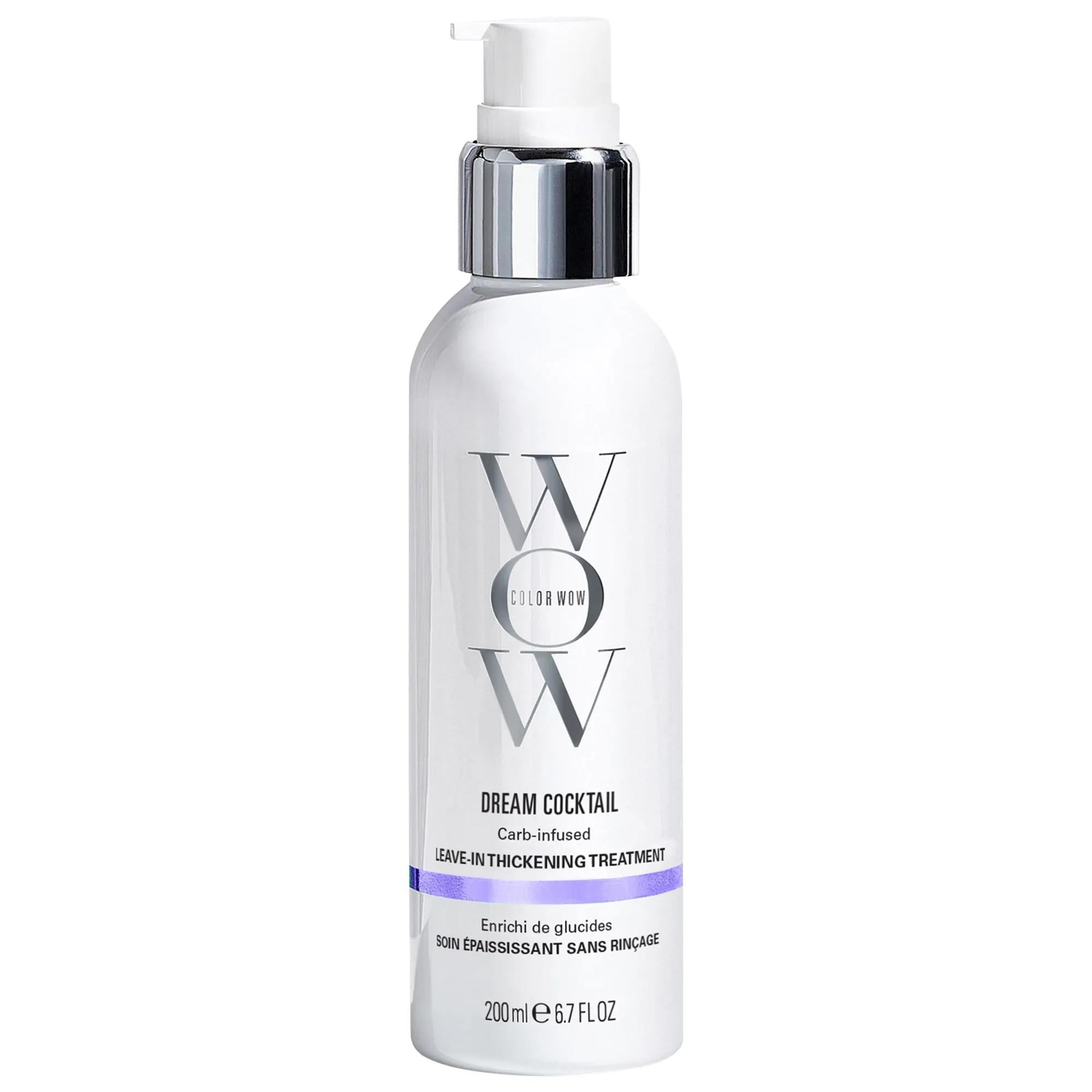Dream Cocktail Leave-In Hair Thickening Treatment - Carb-Infused, Heat Protectant, Vegan & Cruelty-Free for Fine Hair