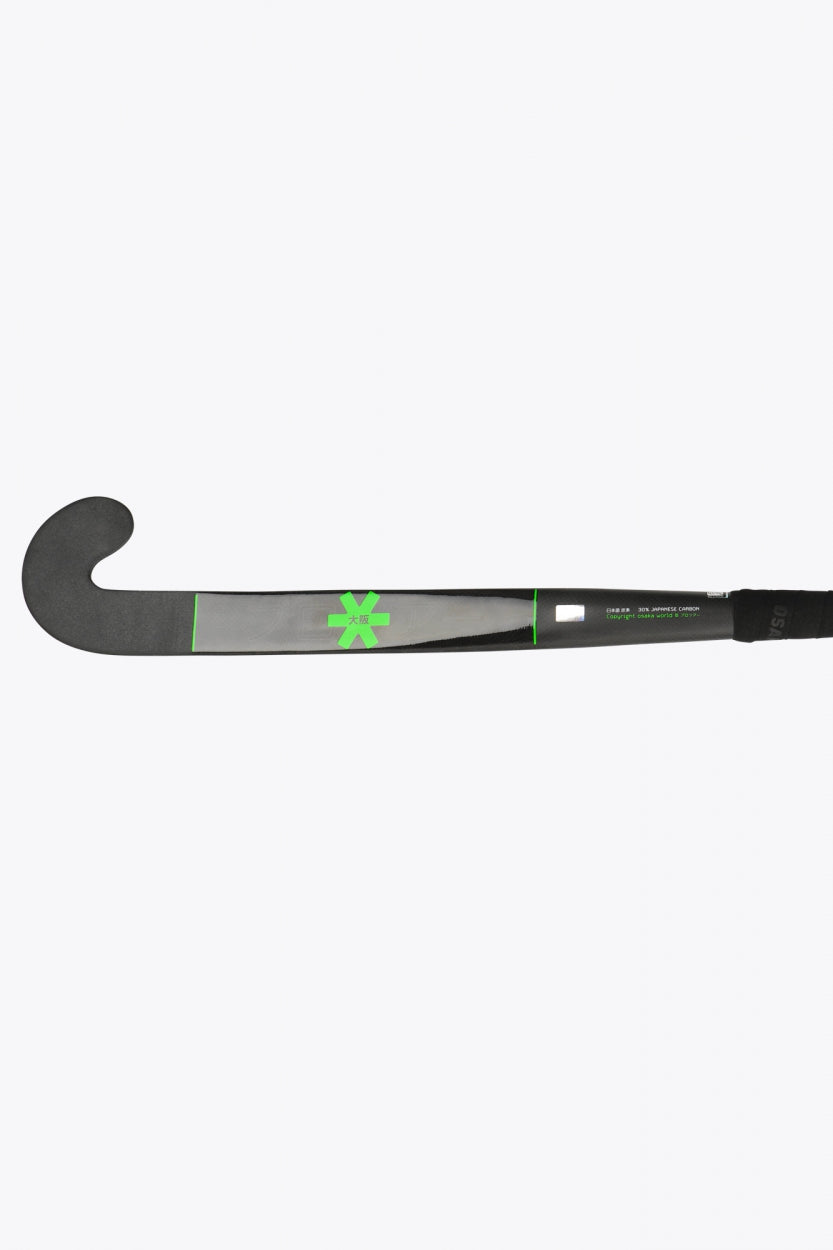 Osaka Indoor Hockey Stick Pro Tour 30 - Low Bow | Iconic Black