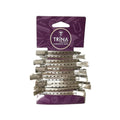 Trina Metal Hair Clips - Pack of 12, Durable & Versatile Hair Styling Tools