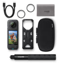 Insta360 X4 - Standard Bundle with Invisible Selfie Stick, 8K Waterproof 360 Action Camera, 4K Wide-Angle Video, Soft Pouch - Open Box