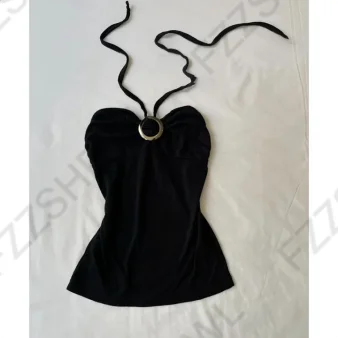NEW Cute Fashion Y2k Tank Top Solid color Streetwear High street Sleeveless Top Classic Minimalist Chic Casual Camis Unique