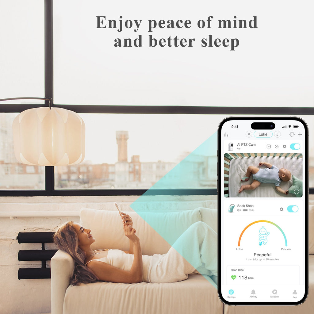 Smart Sock Shoe Bundle O2 (2.5K PTZ Cam)