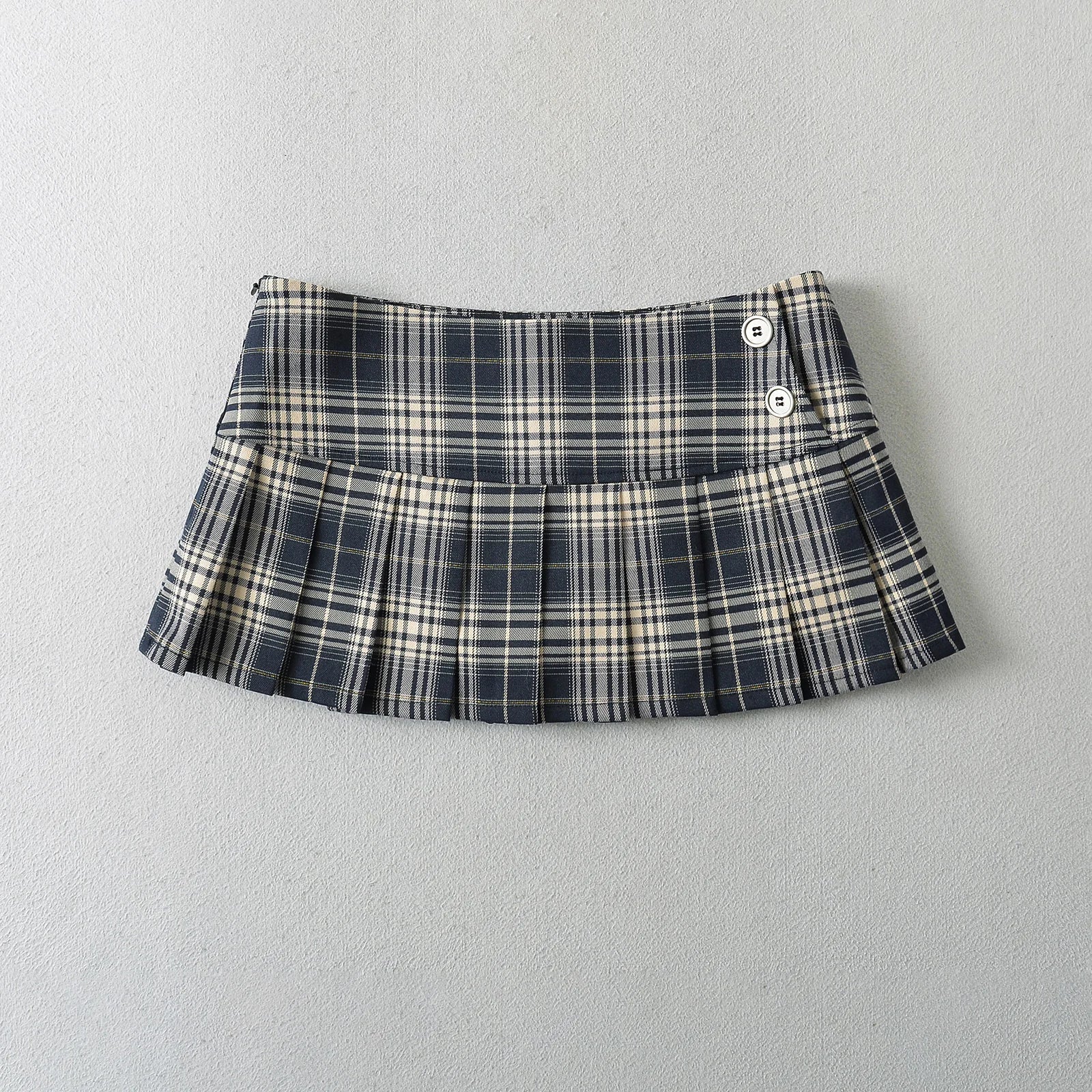 Summer Mini skirts for woman vintage korean fashion plaid skirts for women y2k skirts pleated red plaid skirts preppy style