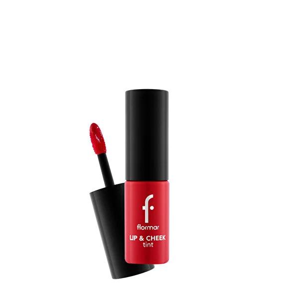 Flormar Tint Lip & Cheek - Natural Makeup Multi-purpose Cosmetic with Water-based Formula