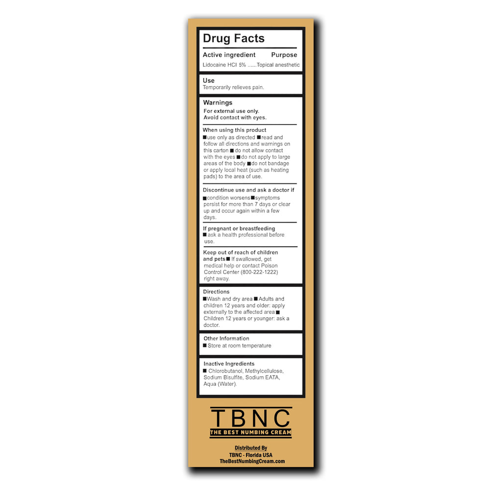 Tattoo Numbing Cream XL - 4 Pack
