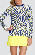 Petrina Top - Lemon Zebra