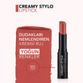 Flormar Creamy Stylo Blushy Lipstick: Hydrating, High-Pigment, Semi-Gloss Finish for Comfortable, All-Day Color