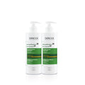 Vichy Dercos Anti-Dandruff Shampoo for Dry Hair - 2 x 390ml - Gentle Care & Effective Dandruff Treatment