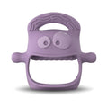 Mochi Baby Teether Purple: Soothes Gums, Promotes Oral Development - BPA-Free Silicone Infant Teething Toy for Sensitive Gums