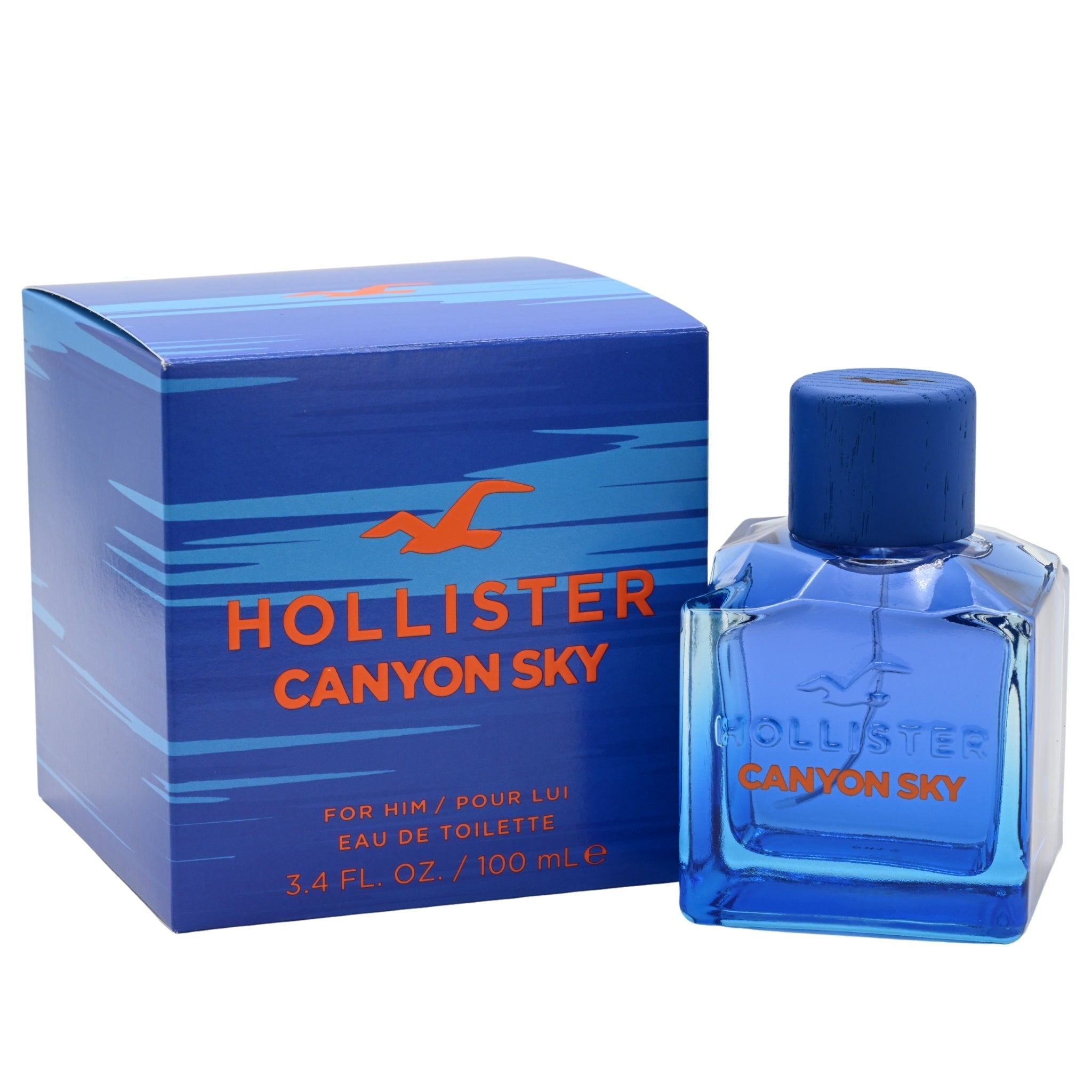 Canyon Sky By Hollister Cologne for Men EDT 3.4 oz