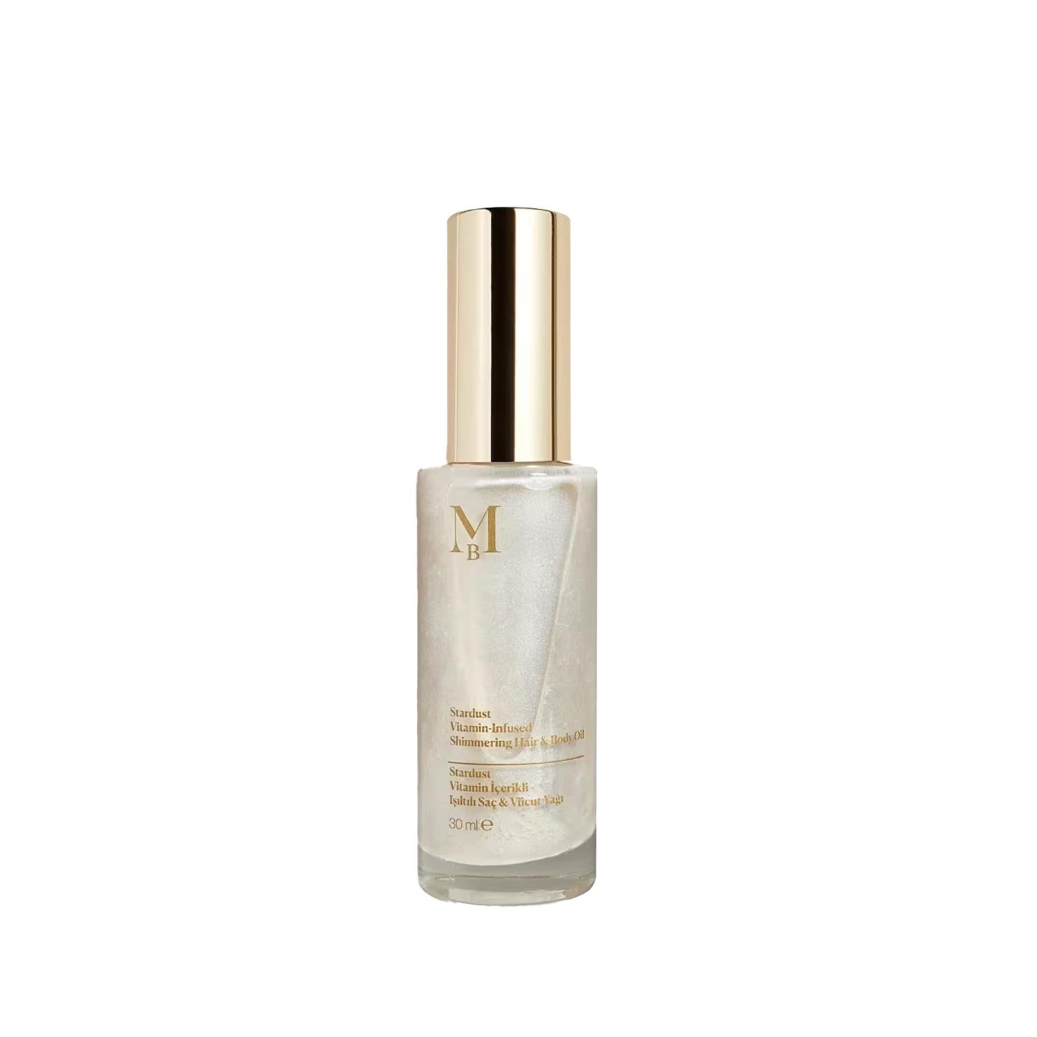 Misbah�e Stardust Vitamin-Enriched Shimmering Hair and Body Oil - Nourishing, Moisturizing, 1.01 fl oz