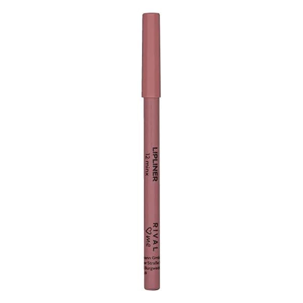 Rival Loves Me Lip Liner - Minx Shade, Precise Lip Definition & Long-Lasting Lipstick - Cosmetics for Makeup Enthusiasts